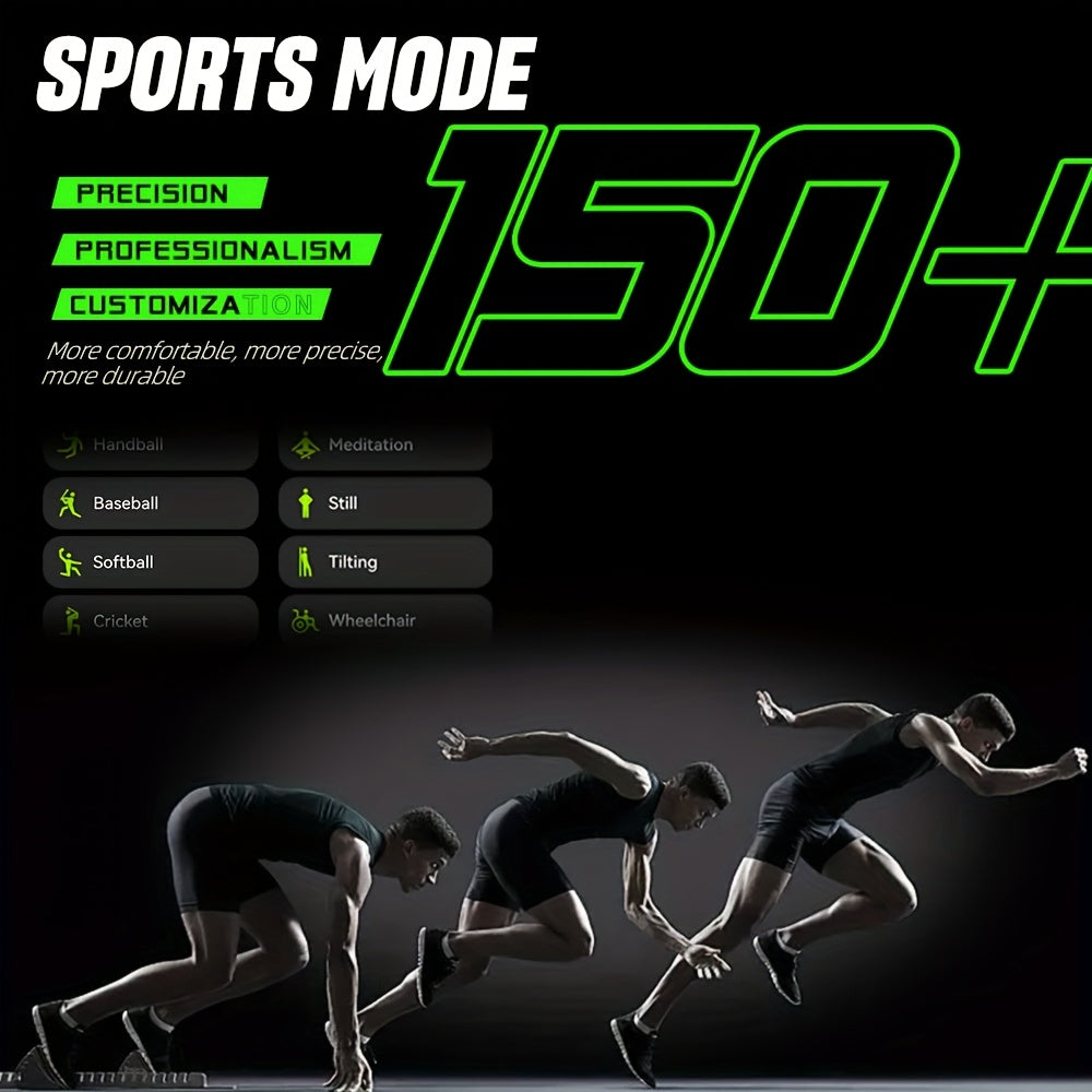 Men'S GPS Smartwatch, Dual-Band Multi-Star, Precision Trajectory, 5ATM High Quality, Compass, Barometric altitude, Battery, 1.43-inch Full Touch Screen, AMOLED Material Ultra Clarity, Wireless Calling, Tracking, Compatible wi