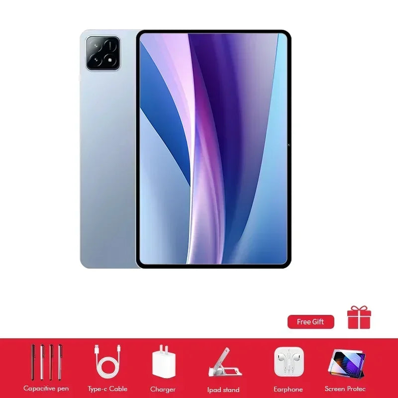 2025 Pad 7 Pro Ultra Latest Global First Tablet New Android 14 Snapdragon 8Gen3 11 inch Soft Light Screen WiFi GPS WPS 5G PC