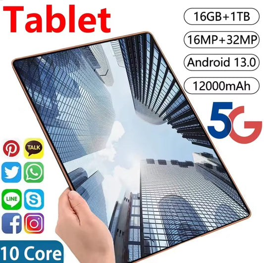 2025 Pad 7 Pro Ultra Latest Global First Tablet New Android 14 Snapdragon 8Gen3 11 inch Soft Light Screen WiFi GPS WPS 5G PC