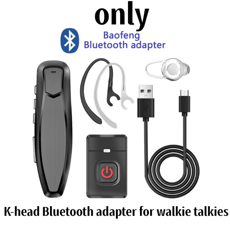 Baofeng UV 5R Mini Full Band Walkie Talkie Bluetooth Programming AM Wireless Copy Frequency 999CH Type-C Portable Ham Radio