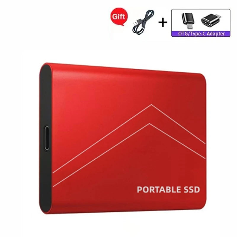2025 New Portable SSD 1TB External hard drive High-speed Mobile Solid State Drive 500GB External Storage Decives Hard Disks