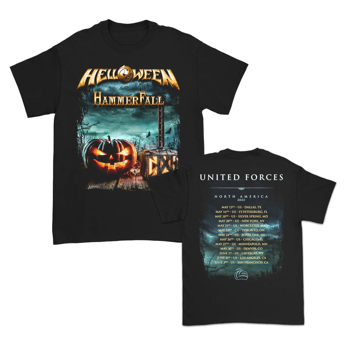 2025 Classic Rock Helloween T-shirts Male 3D Print Men Women Hip Hop Trend Short Sleeve Tshirt Street Loose Casual Oversized Top