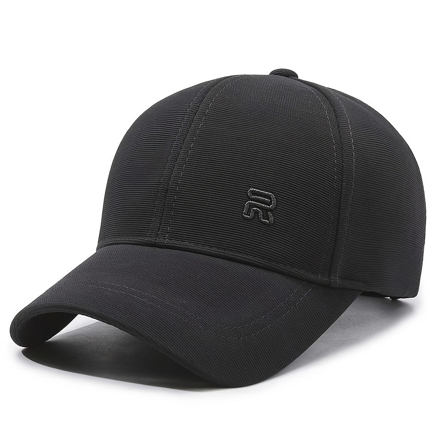 2pcs New Fashionable Baseball Cap, Thin and Breathable, Duckbill Cap, Outdoor Sunscreen Cap, Suitable for Hiking, Traveling, Christmas Gift, New Year Gift, Family Gift, Valentine'S Day Gift, Birthday Gift, Without Battery