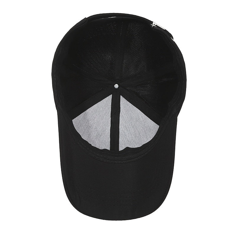 2pcs New Fashionable Baseball Cap, Thin and Breathable, Duckbill Cap, Outdoor Sunscreen Cap, Suitable for Hiking, Traveling, Christmas Gift, New Year Gift, Family Gift, Valentine'S Day Gift, Birthday Gift, Without Battery