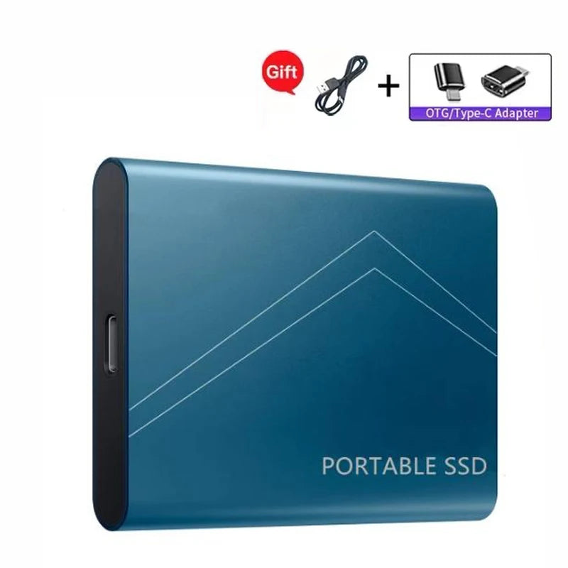 2025 New Portable SSD 1TB External hard drive High-speed Mobile Solid State Drive 500GB External Storage Decives Hard Disks