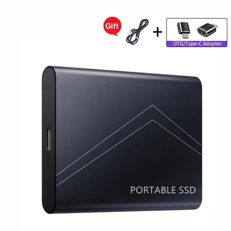 2025 New Portable SSD 1TB External hard drive High-speed Mobile Solid State Drive 500GB External Storage Decives Hard Disks