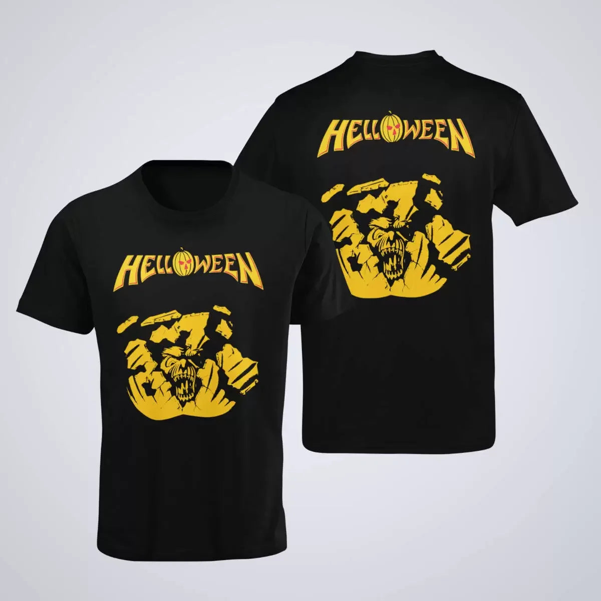 2025 Classic Rock Helloween T-shirts Male 3D Print Men Women Hip Hop Trend Short Sleeve Tshirt Street Loose Casual Oversized Top