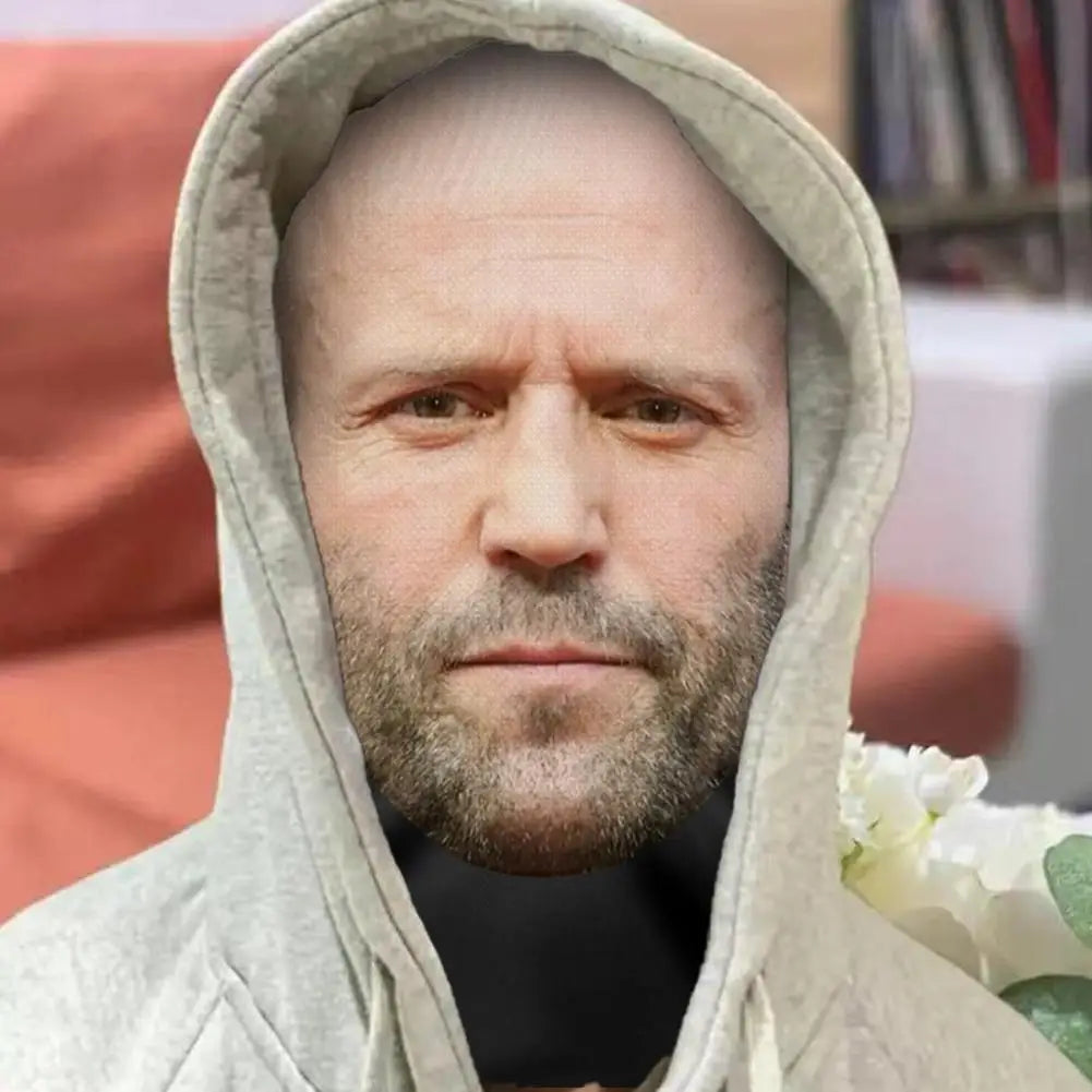 2025 New 3D Printed Mask Elastic Mesh Cosplay Headwear Hip Hop Fashion Full Face Mask For Men Women Balaclava Hood Hat Headgear