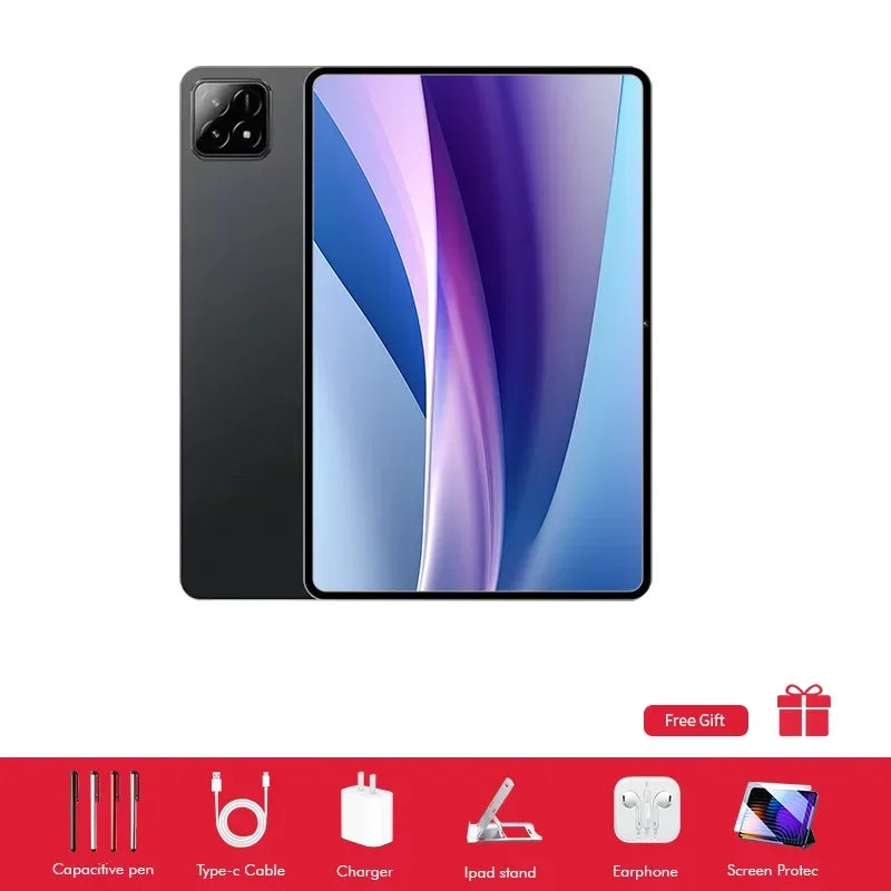 2025 Pad 7 Pro Ultra Latest Global First Tablet New Android 14 Snapdragon 8Gen3 11 inch Soft Light Screen WiFi GPS WPS 5G PC