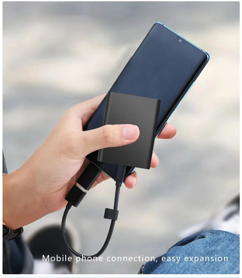 2025 New Portable SSD 1TB External hard drive High-speed Mobile Solid State Drive 500GB External Storage Decives Hard Disks