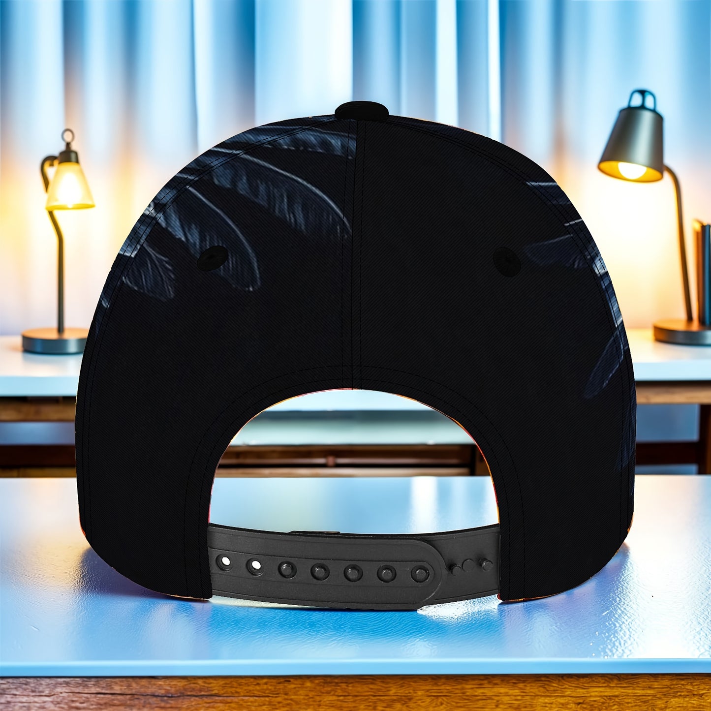 1pc Baseball Cap with Majestic Eagle in Flight - Adjustable Strap, Lightweight Foldable Hat for Outdoor Sports, Hiking, Casual - Unisex Duckbill Cap for Men & Women (Machine Washable) - Bold Eagle Graphic Design, Hiking Gear,